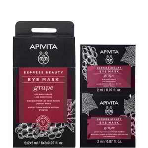 Apivita Express Beauty Маска за очи с грозде 6x2x2 мл