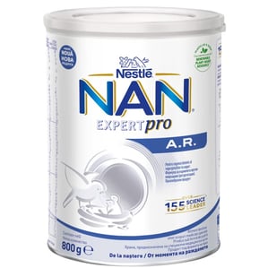 Nestle Nan Expert Pro A.R. Мляко за кърмачета против повръщане 0+ месеца x800 г