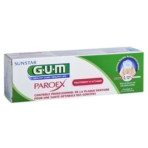 GUM паста за зъби PAROEX 0.12% ХЛОРХЕКСИДИН; 75 ml