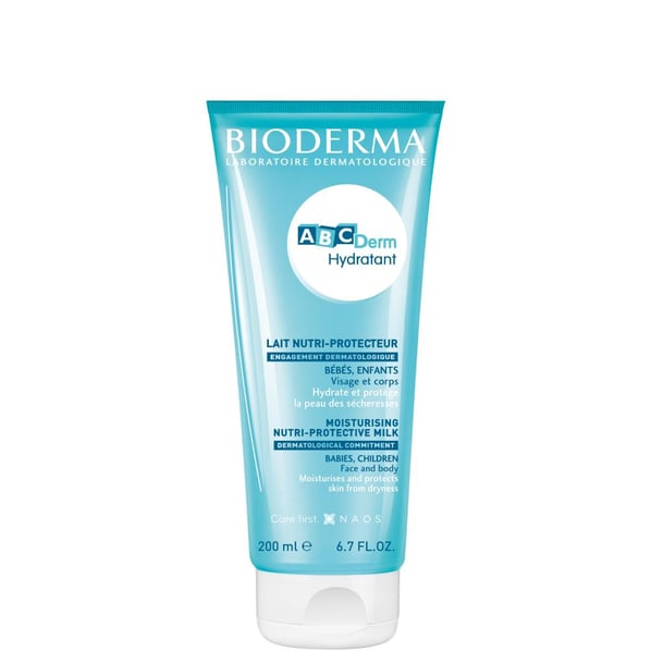 Bioderma ABCDerm Хидратиращо мляко за бебета и деца x200 мл
