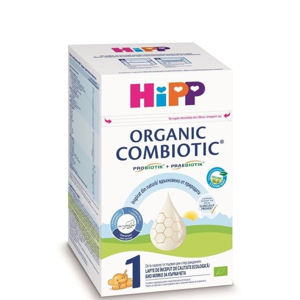 Hipp Organic Combiotic 1 Мляко за малки деца 0-6м x800 г