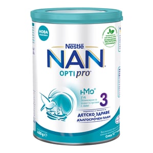 Nestle Nan Optipro 3 HM-O Обогатена млечна напитка 12+ месеца x400 г