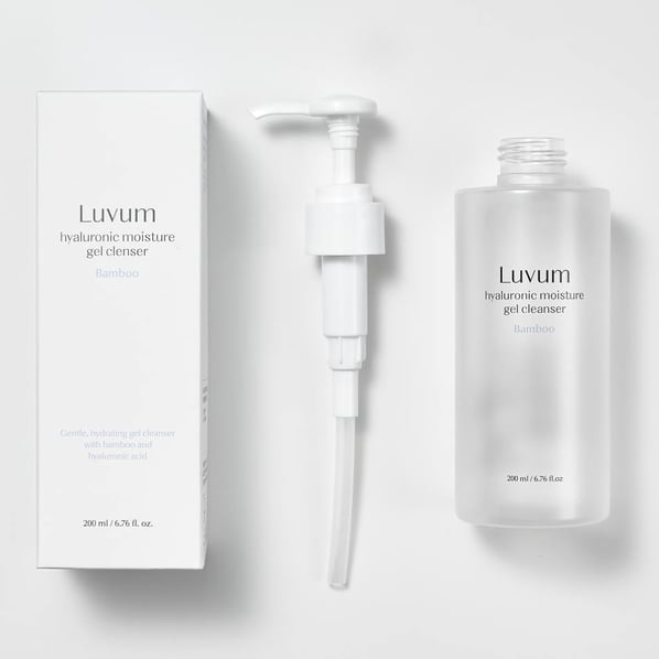 Luvum Bamboo Хидратиращ почистващ гел с хиалуронова киселина x200 мл