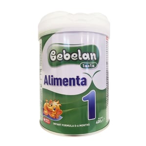 Bebelan Lacta Alimenta 1 Адаптирано мляко за кърмачета от 0-6М  x400 гр