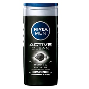 Nivea Men Active Clean Душ-гел за мъже с активен въглен x500 мл