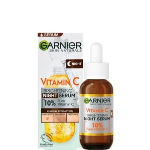 Garnier Skin Naturals Vitamin C Нощен серум за озаряване на лицето x30 мл