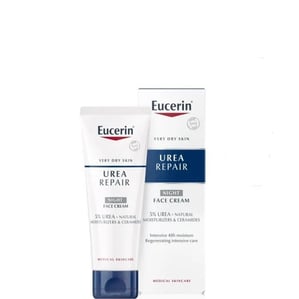 Eucerin UreaRepair Нощен крем за лице с 5% урея х50 мл