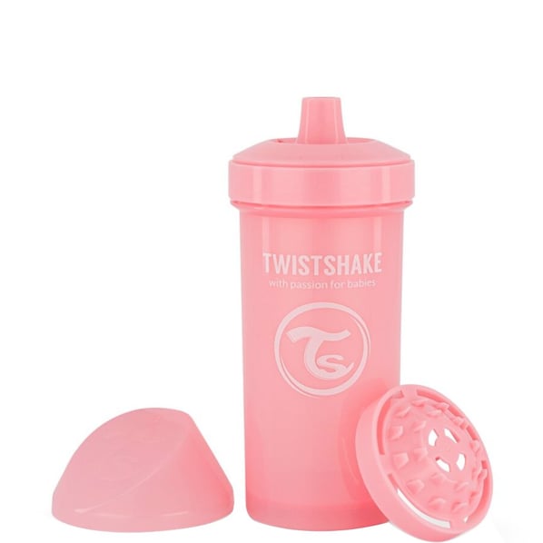 Twistshake Детска чаша 12 м+ x1 бр в розов цвят