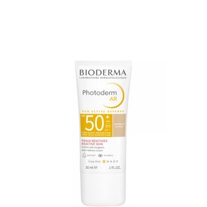 Bioderma Photoderm AR Слънцезащитен крем за лице за чувствителна и реактивна кожа SPF50+ натурален нюанс x30 мл