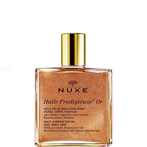 Nuxe Huile Prodigieuse Or Мултифункционално сухо масло със златни частици за лице, тяло и коса x50 мл