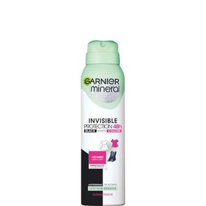 Garnier Mineral Invisible 48h Black and White Colors Дезодорант против изпотяване за жени с минерали x150 мл