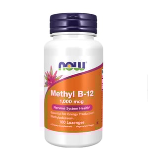 Метил B-12 х100 дражета за смучене Now Foods