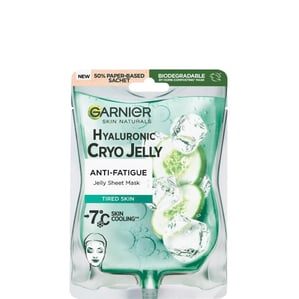 Garnier Skin Active Cryo Jelly Sheet Mask Маска за лице срещу торбички под очите x27 г 