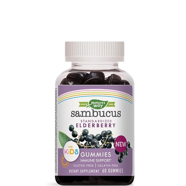 Sambucus гъми за деца х60 желирани таблетки Nature's Way