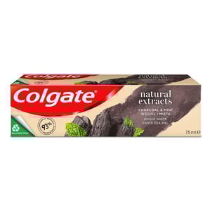 Colgate паста за зъби 75мл. Naturals extracts charcoal+white