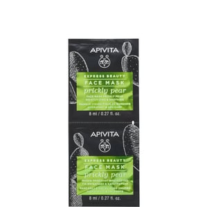 Apivita Express Beauty Хидратираща маска с кактус 2х8 мл