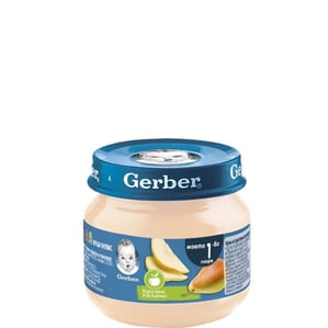 Gerber Храна за бебета Круши Уилямс пюре бурканче x80 г