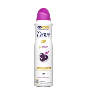 Dove Acai Berry and Waterlily Дезодорант спрей против изпотяване за жени x150 мл