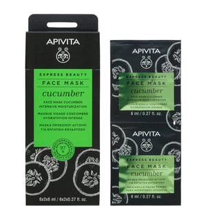 Apivita Express Beauty Интензивна маска с краставица 6x2х8 мл