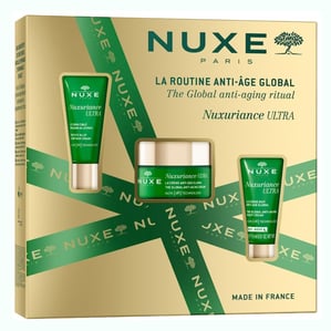 Kомплект Nuxe Nuxuriance Ultra Крем за всеки тип кожа x50 мл + Крем за околоочен контур и устни x15 мл + Нощен крем за всеки тип кожа x15 мл