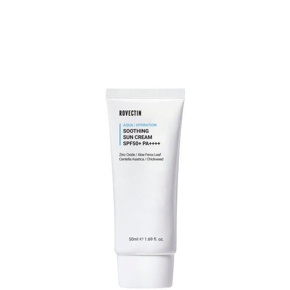 Rovectin Aqua Успокояващ слънцезащитен крем SPF50+ PA++++ x50 мл