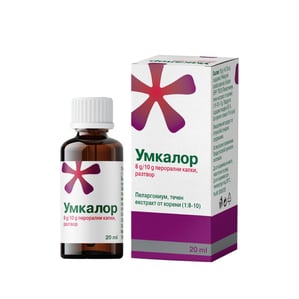 Умкалор капки х20 мл