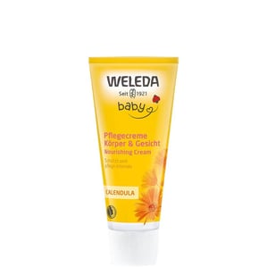 Weleda Baby Био хидратиращ крем с невен за бебета и деца x75 мл