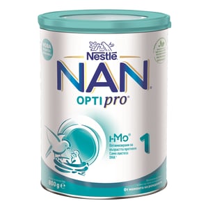 Nestle NAN Optipro 1 HM-O Обогатено мляко за кърмачета х800 г