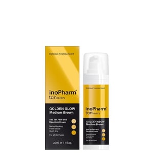 InoPharm TanLovers Автобронзант за лице x30 мл Medium Brown