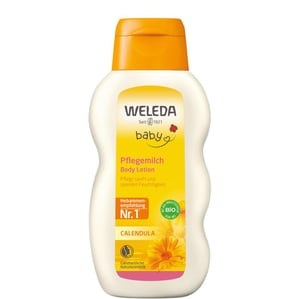 Weleda Baby Био подхранващо мляко с невен за бебета и деца x200 мл