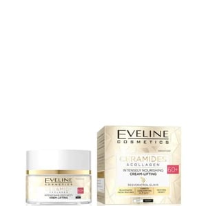 Eveline Ceramides and Collagen Интензивно подхранващ дневен и нощен крем-лифтинг за лице 60+ x50 мл
