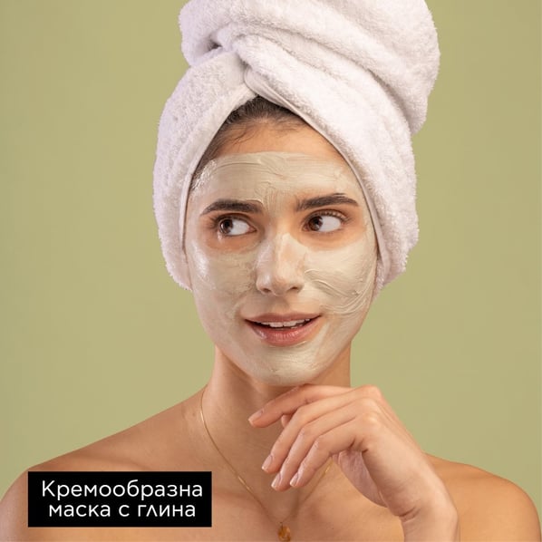 Apivita Express Beauty Почистваща маска за лице със зелена глина 6x2x8 мл