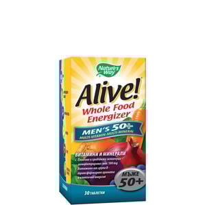 Alive Мултивитамини за мъже 50+ х30 таблетки Nature's Way