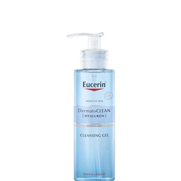 Eucerin Dermatoclean Измиващ гел за лице за нормална и смесена кожа х200 мл