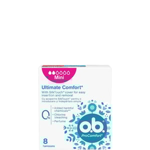 O.B. ProComfort Mini Ultimate Comfort Дамски тампони x8 бр