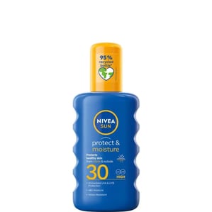 Nivea Sun Protect and Moisture Слънцезащитен спрей SPF30 x200 мл