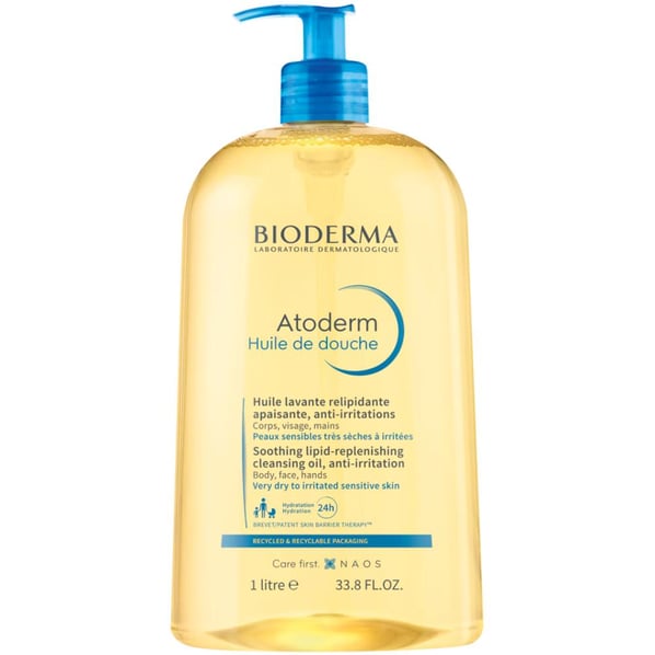 Bioderma Atoderm Душ олио за много суха и атопична кожа х1 л