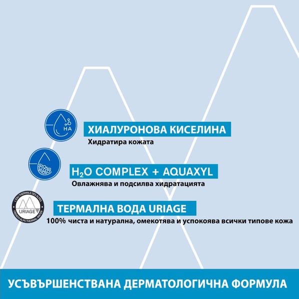 Uriage Лек термален хидратиращ крем x40 мл