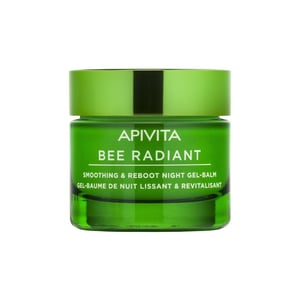 Apivita Bee Radiant Изглаждащ и детоксикиращ нощен гел-балсам х50 мл
