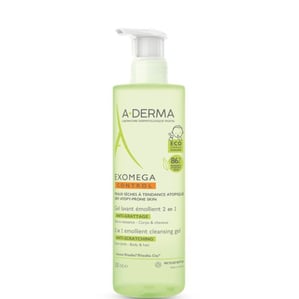 A-Derma Exomega Control  2в1 Емолиентен почистващ гел  х500 мл
