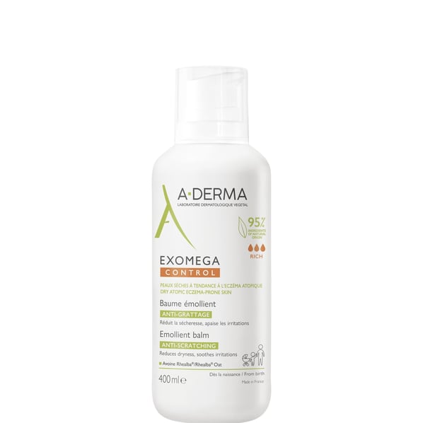 A-Derma Exomega Control Емолиентен балсам против разчесване х400 мл