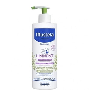 Mustela Liniment за почистване на кожата при смяна на пелени x400 мл