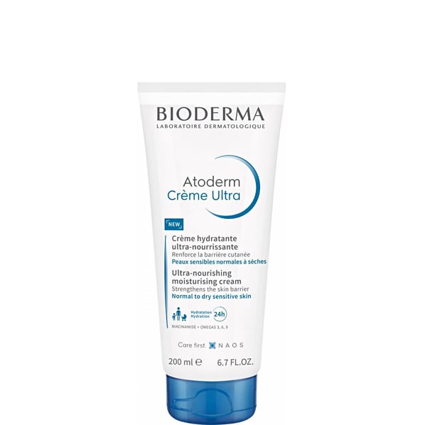 Bioderma Atoderm Ultra Хидратиращ и подхранващ крем за лице и тяло без аромат х200 мл