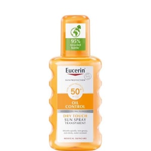 Eucerin Oil Control Прозрачен слънцезащитен спрей SPF50+ x200 мл