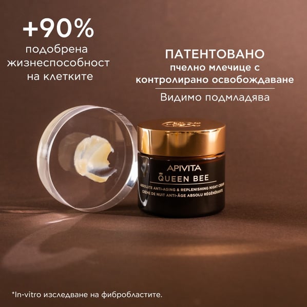 Apivita Queen Bee Възстановяващ нощен крем х50 мл