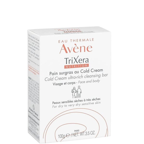 Avene TriXera Свръхобогатен сапун с Колд крем х100 г