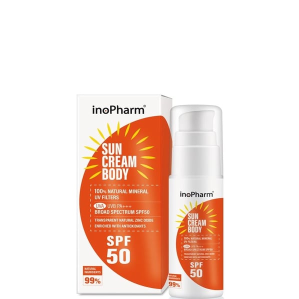 InoPharm Sun Protection Слънцезащитен крем за тяло SPF50 x100 г