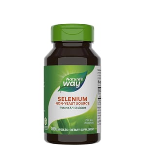 Nature's Way селен 200 MCG 100 капсули