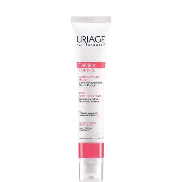 Uriage Tolederm Control Успокояващ богат крем за чувствителна кожа х40 мл