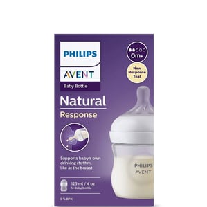Philips-Avent Natural Response 3.0 Шише с биберон без протичане 0м+ x125 мл